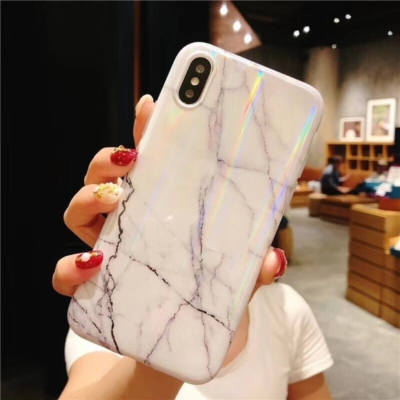 Accessories - ⚠️LAST iPhone X/XS/7Plus/8Plus Aurora Marble case